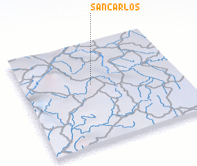 3d view of San Carlos