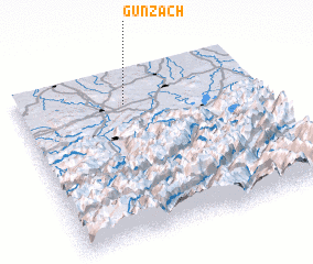 3d view of Günzach