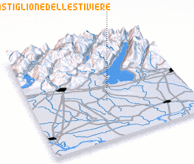 3d view of Castiglione delle Stiviere