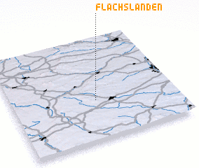 3d view of Flachslanden