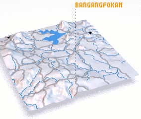 3d view of Bangang Fokam