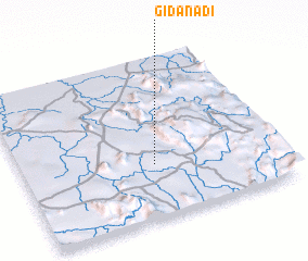 3d view of Gidan Adi