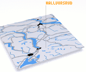 3d view of Hallvorsrud