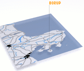 3d view of Borup