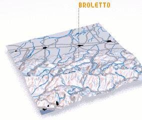 3d view of Broletto