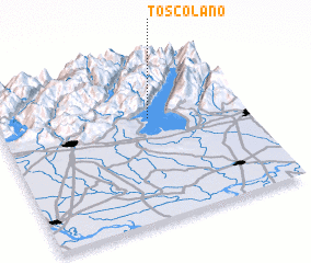 3d view of Toscolano