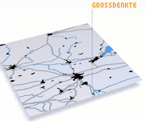 3d view of Groß Denkte