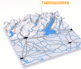 3d view of Tiarno di Sopra