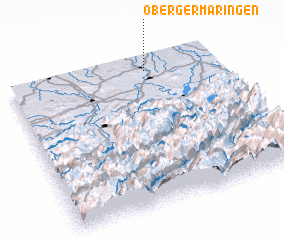 3d view of Obergermaringen