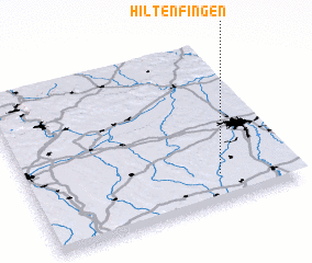 3d view of Hiltenfingen