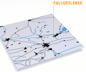 3d view of Fallersleben