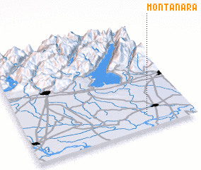 3d view of Montanara