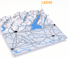 3d view of Lazise