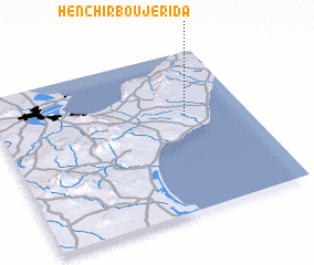 3d view of Henchir Bou Jerida