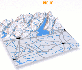 3d view of Pieve