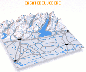 3d view of Casate Belvedere
