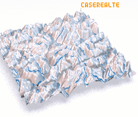 3d view of Casere Alte
