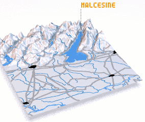 3d view of Malcesine