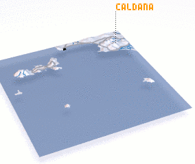 3d view of Caldana