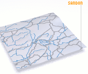 3d view of Sandon