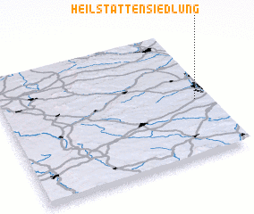 3d view of Heilstätten-Siedlung