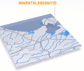 3d view of Ḩawmat al Badawīyīn