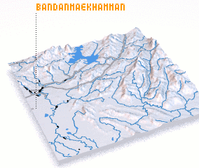 3d view of Ban Dan Mae Kham Man