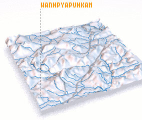 3d view of Wān Hpyā-pu-hkam