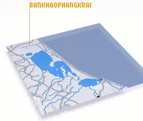 3d view of Ban Khao Phang Krai