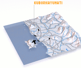 3d view of Kubor Kayu Mati