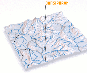 3d view of Ban Si Phrom