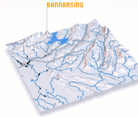 3d view of Ban Nam Sing