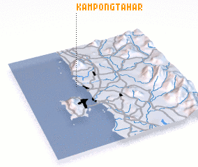 3d view of Kampong Tahar