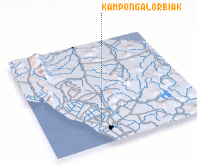 3d view of Kampong Alor Biak