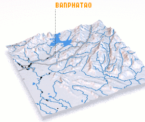 3d view of Ban Pha Tao