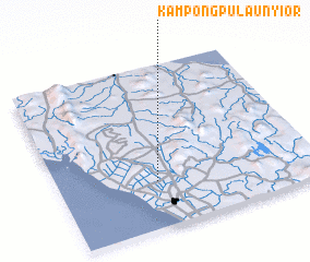 3d view of Kampong Pulau Nyior