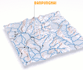 3d view of Ban Pung Mai