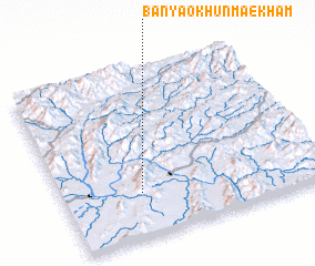 3d view of Ban Yao Khun Mae Kham