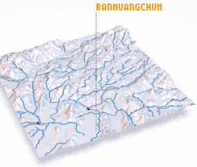 3d view of Ban Muang Chum