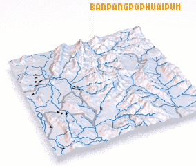 3d view of Ban Pang Pop Huai Pum