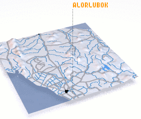 3d view of Alor Lubok