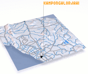 3d view of Kampong Alor Jawi