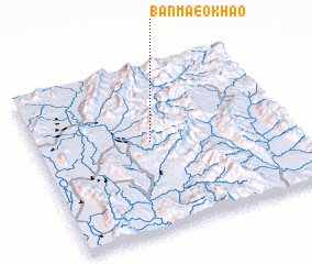 3d view of Ban Maeo Khao