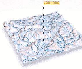 3d view of Wān Hō-na