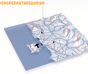 3d view of Kampong Permatang Durian