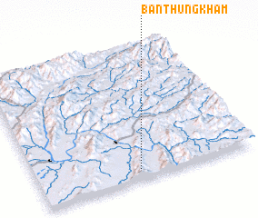 3d view of Ban Thung Kham