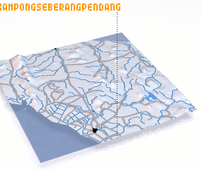 3d view of Kampong Seberang Pendang