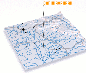 3d view of Ban Khao Phra (1)