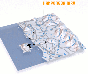 3d view of Kampong Baharu