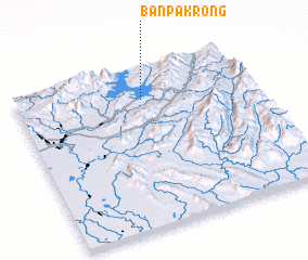 3d view of Ban Pak Rong